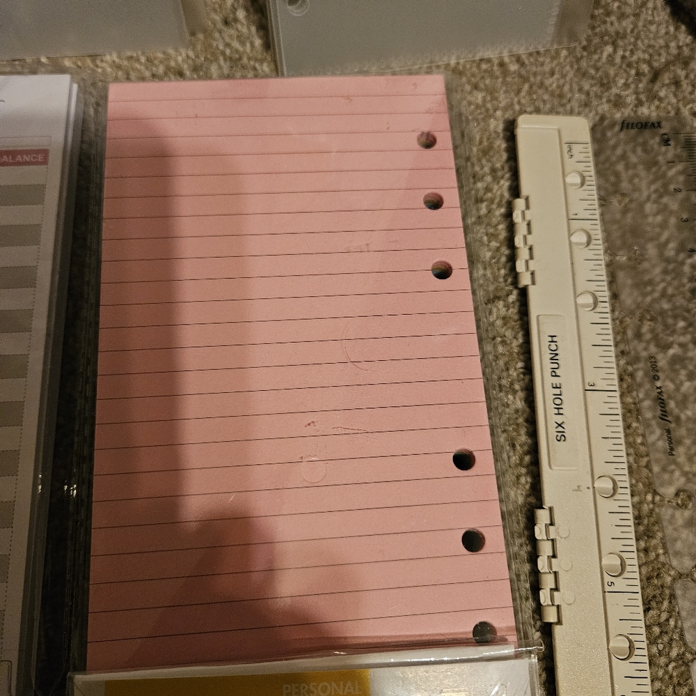 Filofax Personal Size Insert large bundle - Picture 5 of 13